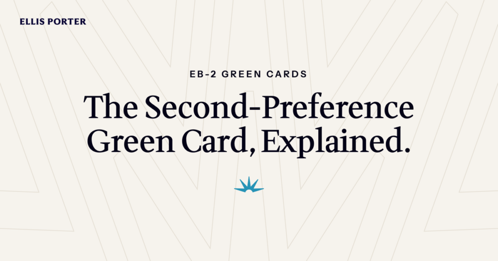 Advanced-degree professional reviewing EB-2 green card qualifying routes.