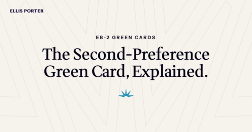 Advanced-degree professional reviewing EB-2 green card qualifying routes.
