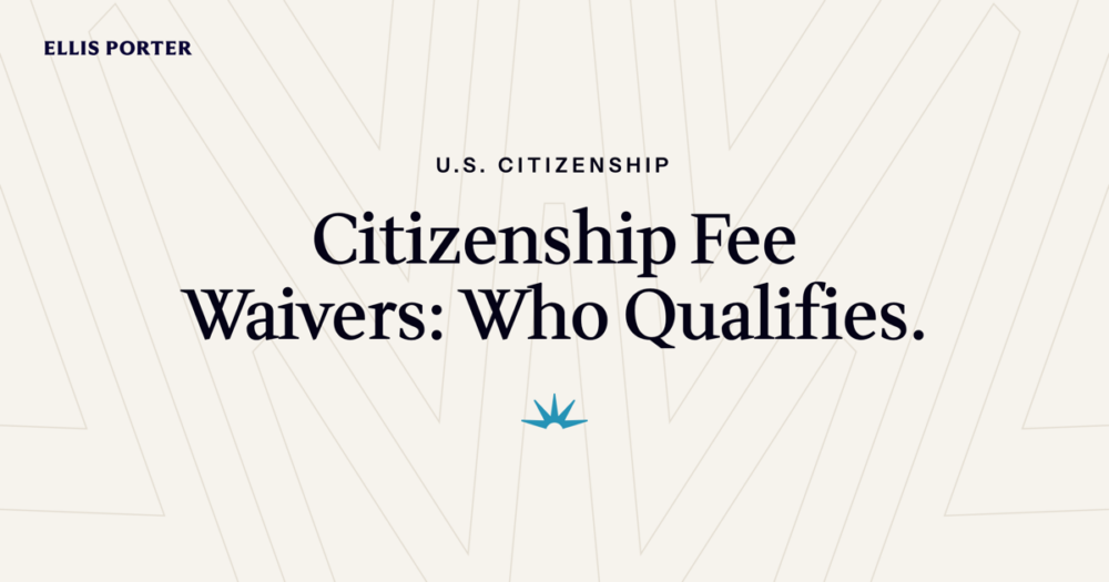 Applicant reviewing whether they qualify for a US citizenship fee waiver.