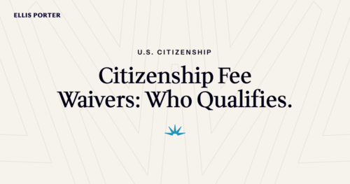 Applicant reviewing whether they qualify for a US citizenship fee waiver.