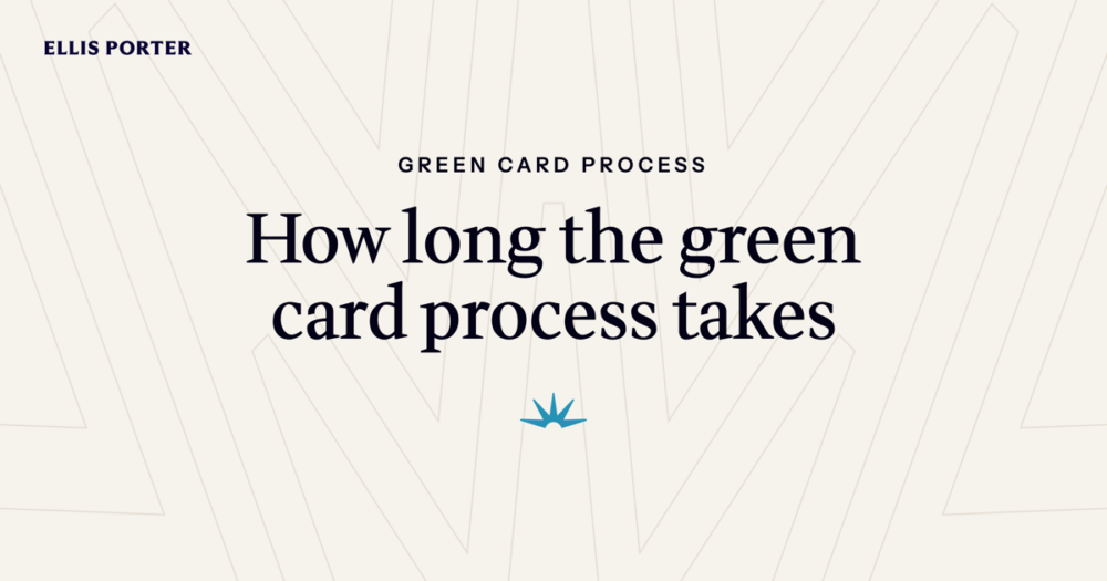 Calendar and USCIS receipt notices showing the stages of a green card timeline.