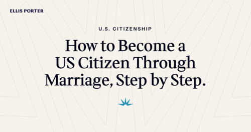 Couple mapping out the path from a marriage green card to US citizenship.
