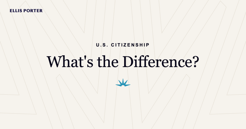 Comparison of US national and US citizen status.